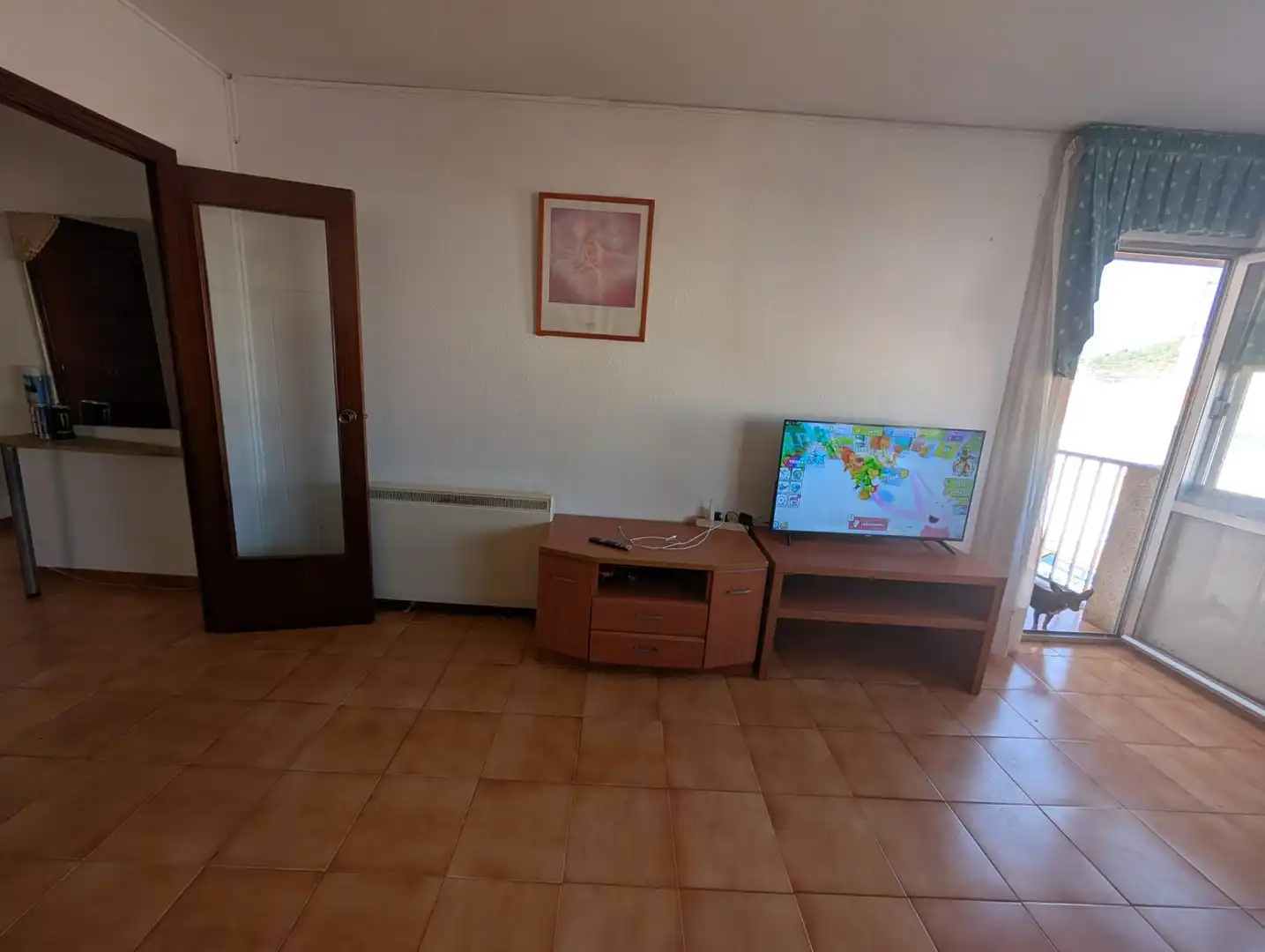 Sala de estar de Piso en venta en Alcanar con Terraza, Amueblado y Balcón