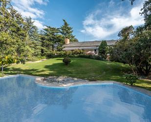 Jardí de Casa o xalet en venda en Collado Villalba amb Calefacció, Jardí privat i Terrassa