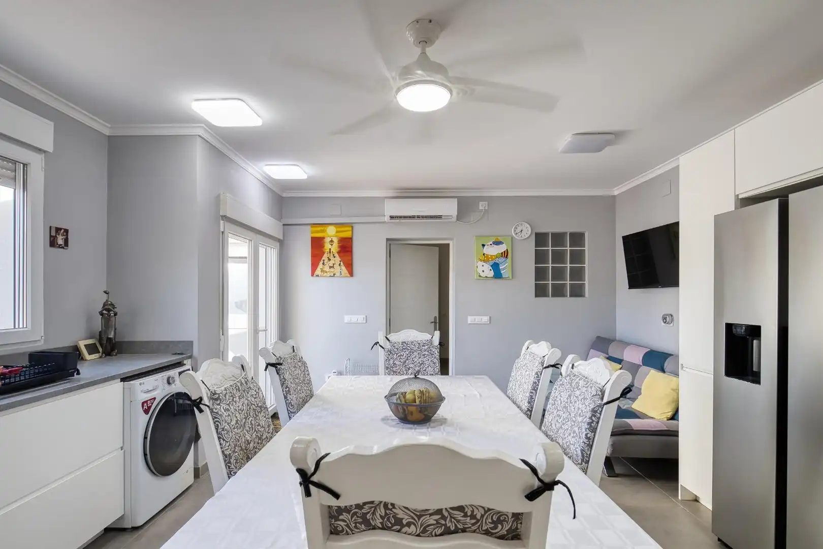 Comedor de Casa adosada en venta en Torre-Pacheco con Aire acondicionado, Calefacción y Jardín privado