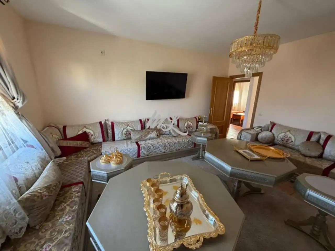 Wohnzimmer von Wohnung zum Verkauf in Navahermosa mit Heizung und Balkon