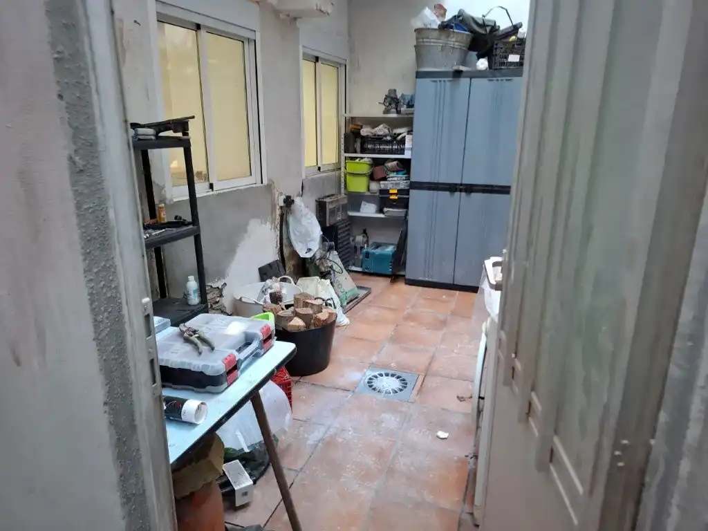 Küche von Einfamilien-Reihenhaus zum Verkauf in Viveiro mit Terrasse, Abstellraum und Möbliert