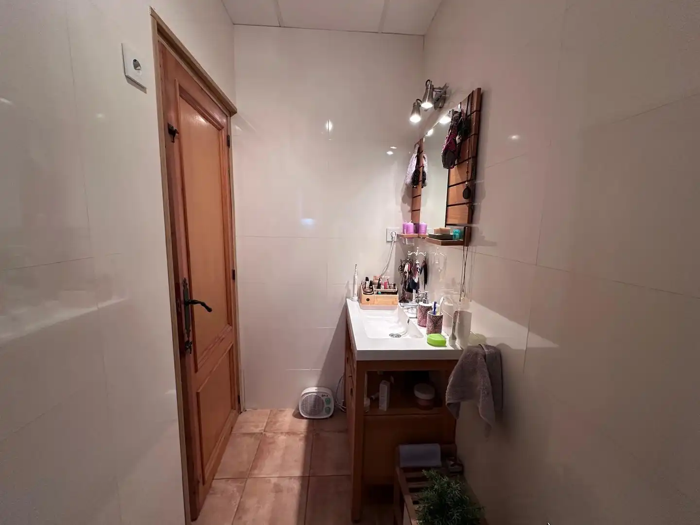 Bany de Casa o xalet de lloguer en Murcia amb Aire condicionat, Calefacció i Moblat