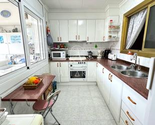 Kitchen of Flat for sale in Malgrat de Mar  with Air Conditioner, Private garden and Terrace