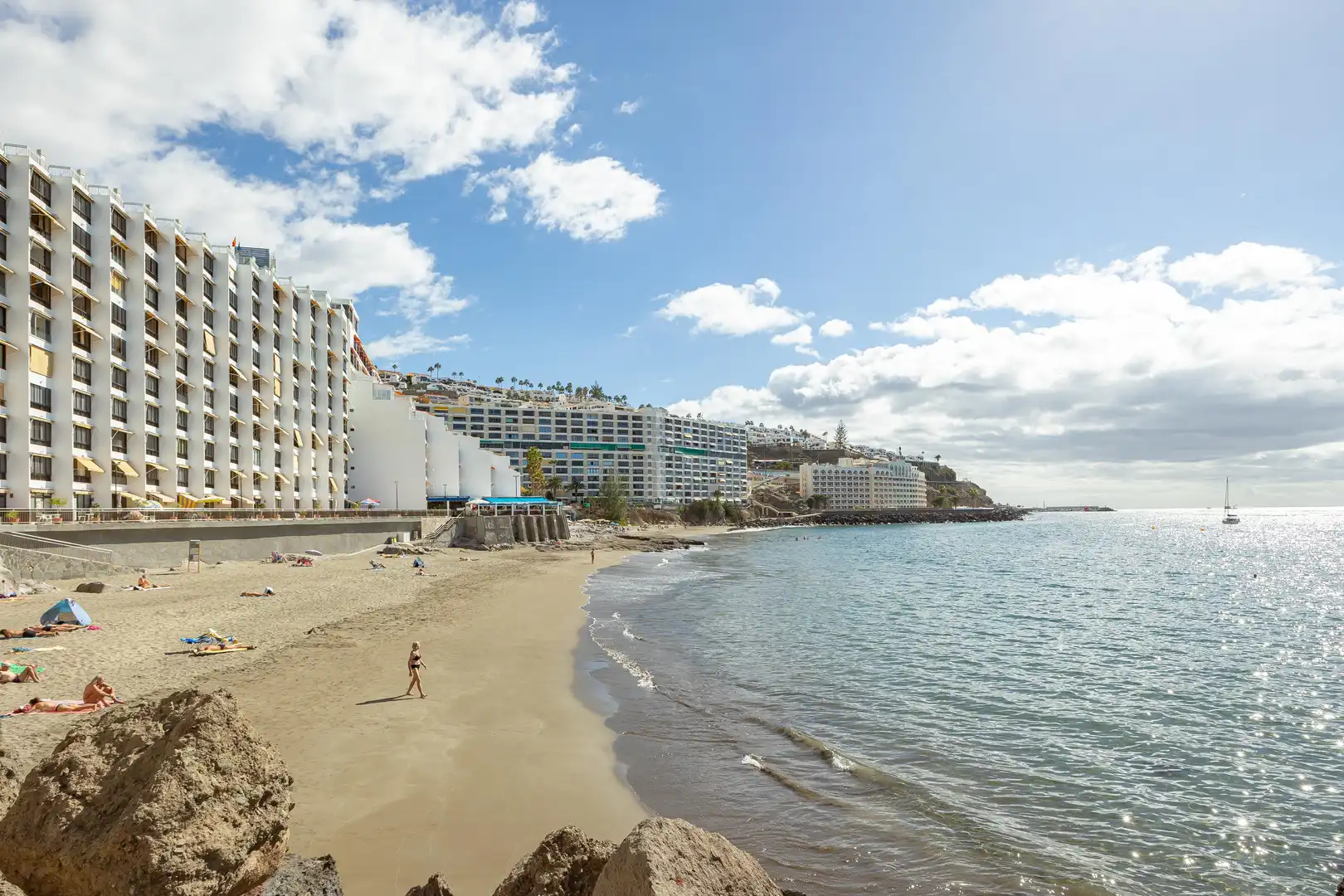 Exterior view of Flat for sale in Mogán  with Furnished