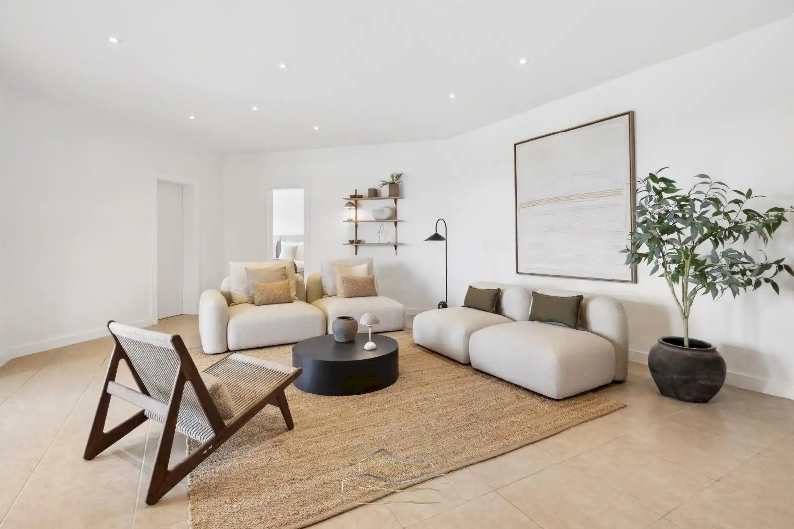 Sala de estar de Casa o chalet en venta en Jávea / Xàbia con Aire acondicionado, Calefacción y Jardín privado