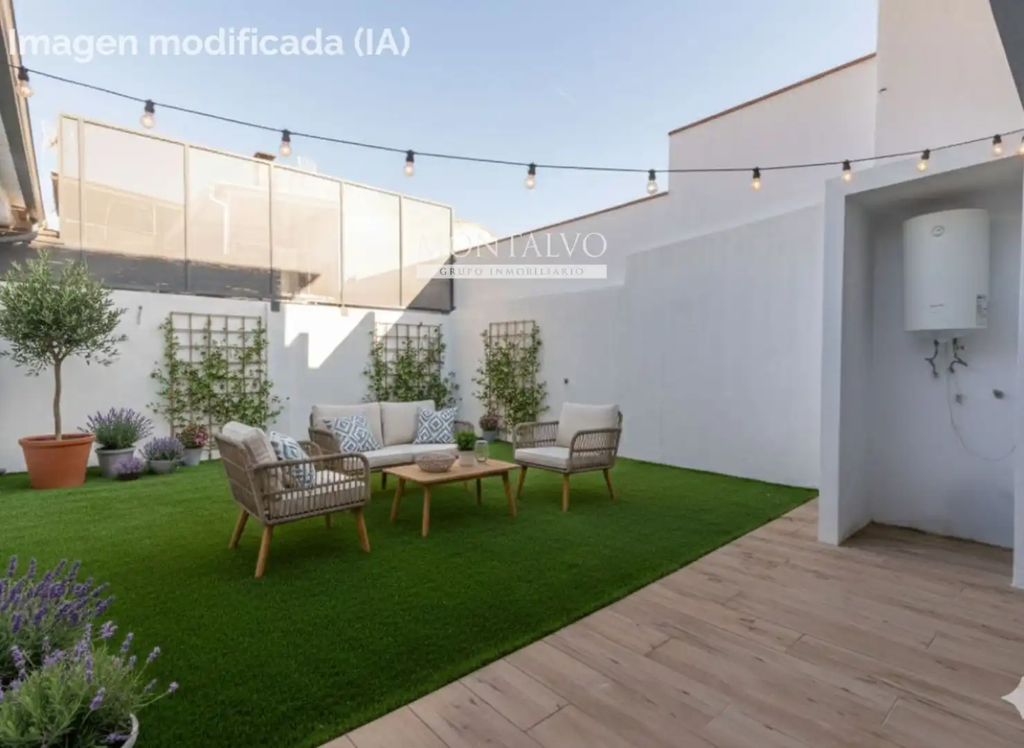Terraza de Casa adosada en venta en Albolote