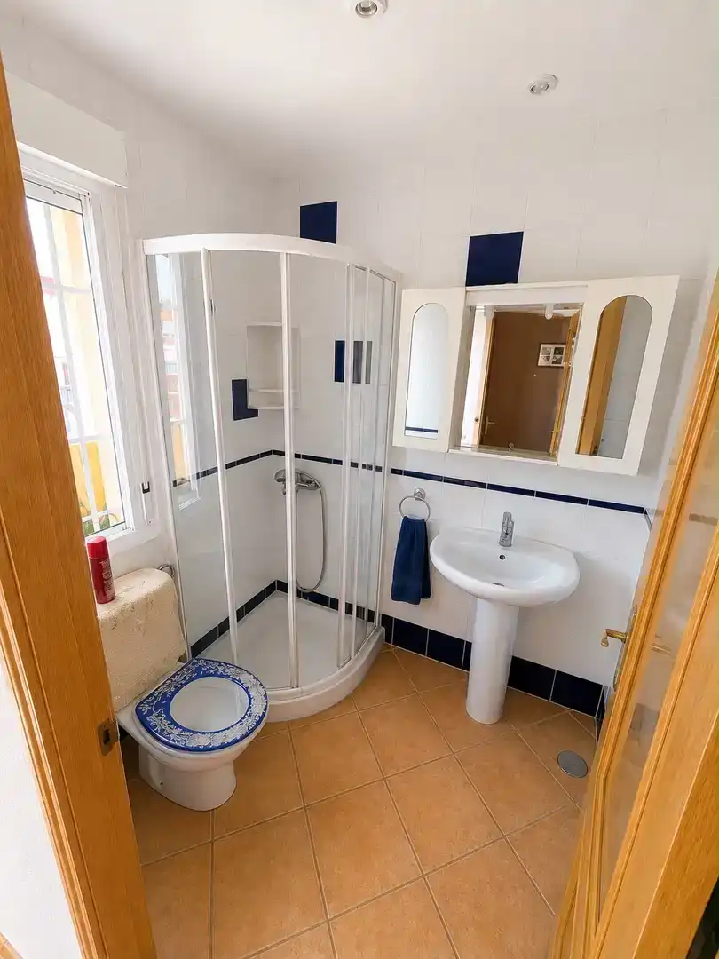 Baño de Casa o chalet en venta en Ocaña con Jardín privado, Parquet y Piscina