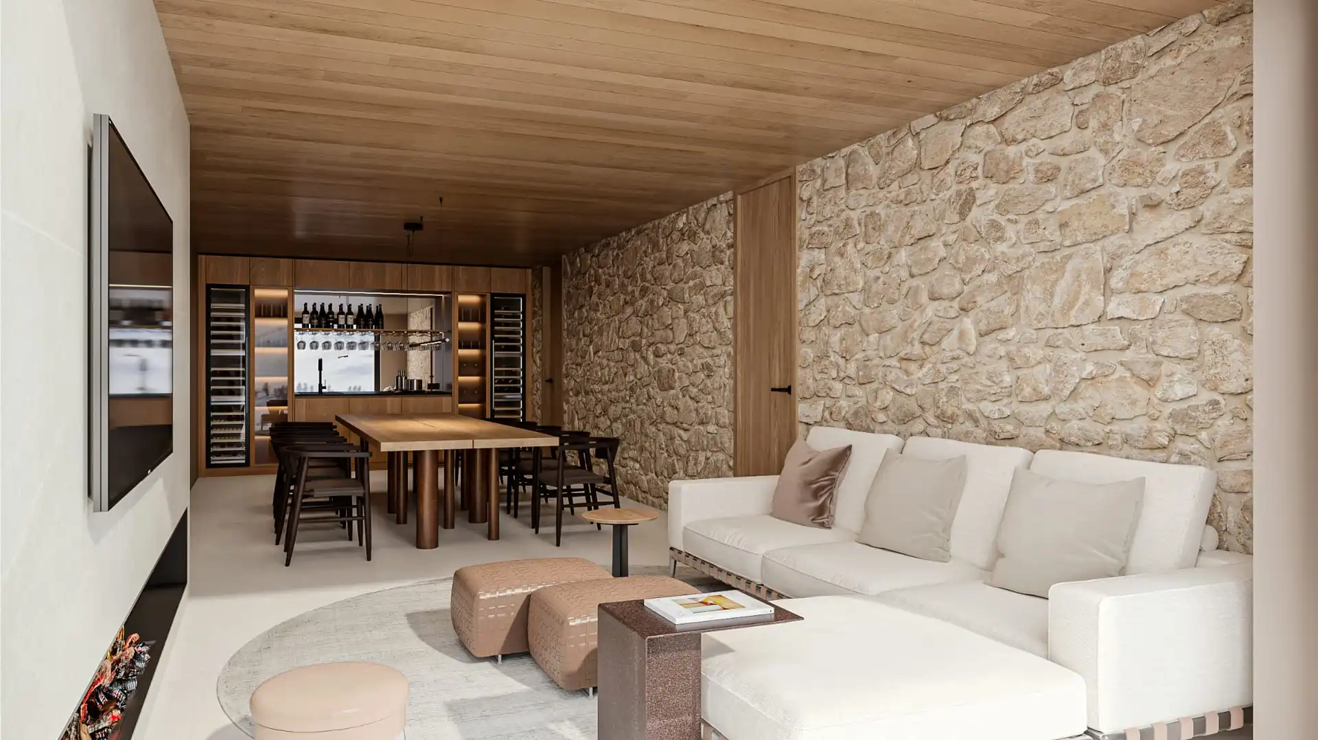 Living room of Detached homes for sale in Naut Aran  with Private garden, Terrace and Balcony