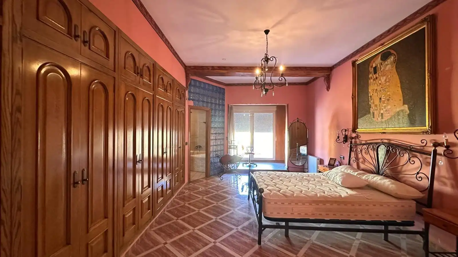 Dormitori de Casa o xalet de lloguer en La Pobla Llarga amb Terrassa, Traster i Moblat
