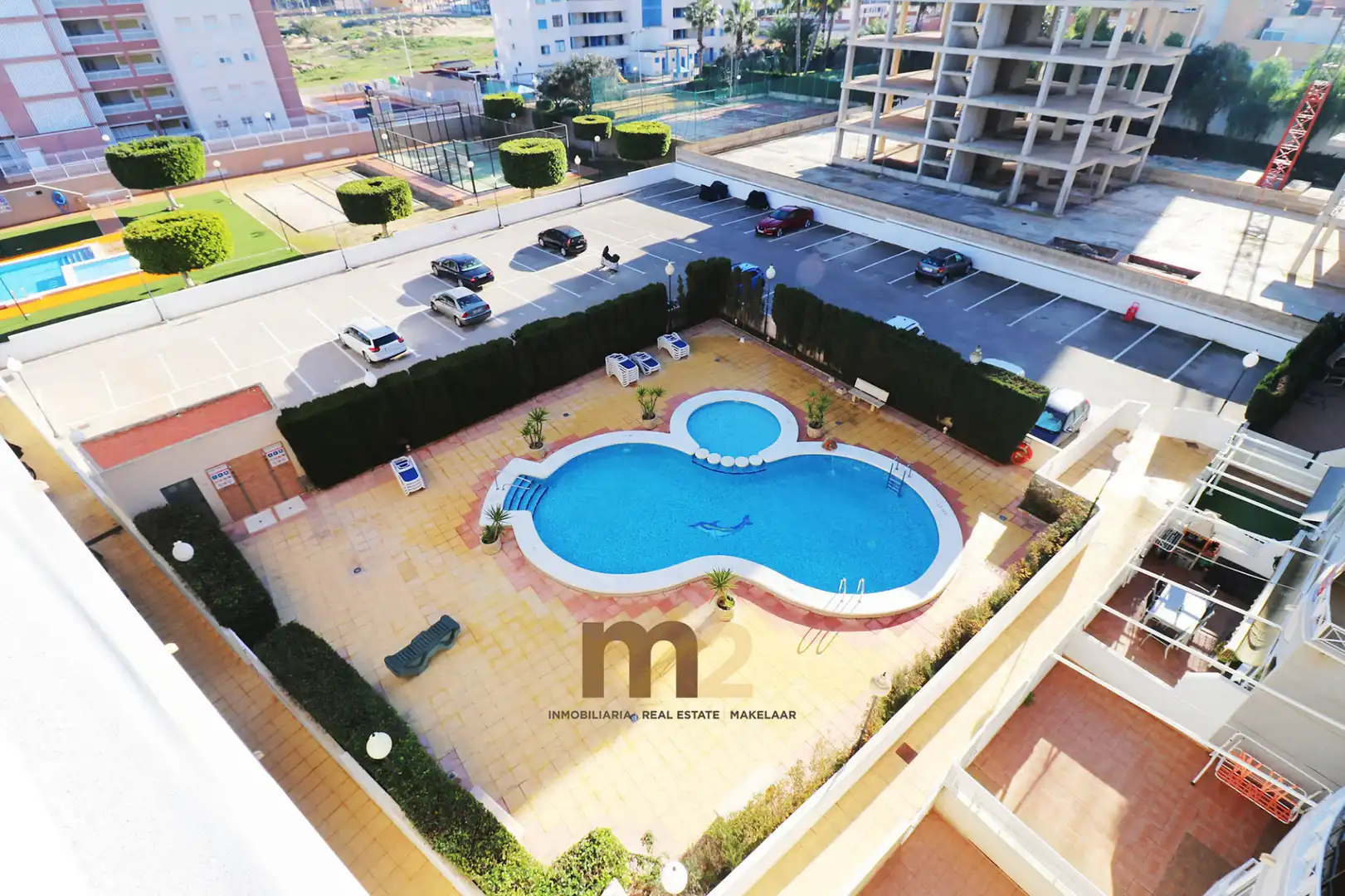 Piscina de Apartamento en venta en Guardamar del Segura con Aire acondicionado, Terraza y Amueblado