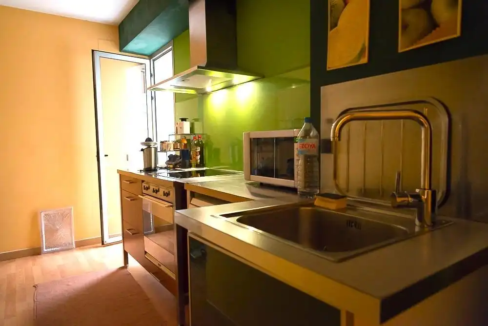 Cocina de Dúplex en venta en Barcelona con Aire acondicionado, Parquet y Terraza
