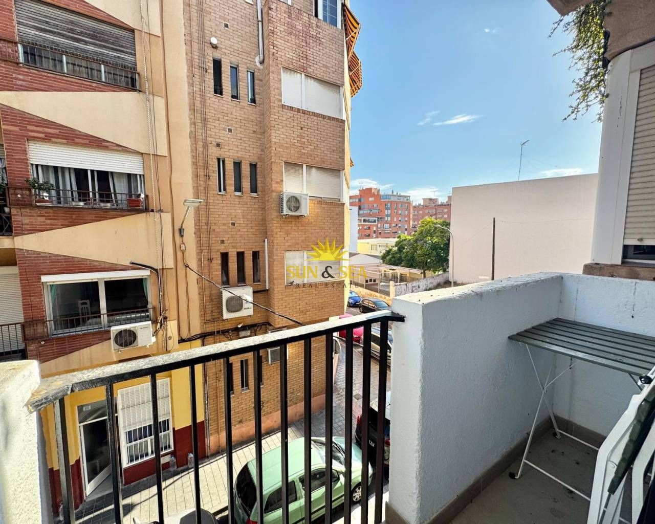 Vista exterior de Piso de alquiler en Alicante / Alacant con Calefacción, Amueblado y Horno