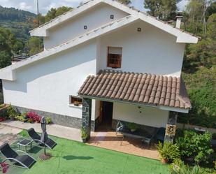 Exterior view of House or chalet for sale in Corbera de Llobregat  with Air Conditioner, Terrace and Swimming Pool