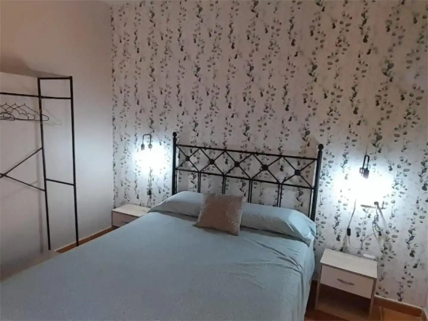 Schlafzimmer von Wohnung zur Miete in Ruidera mit Klimaanlage, Privatgarten und Abstellraum