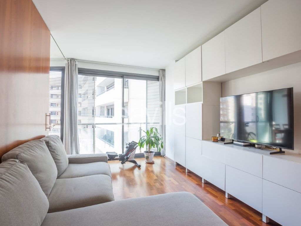 Sala d'estar de Apartament en venda en  Barcelona Capital