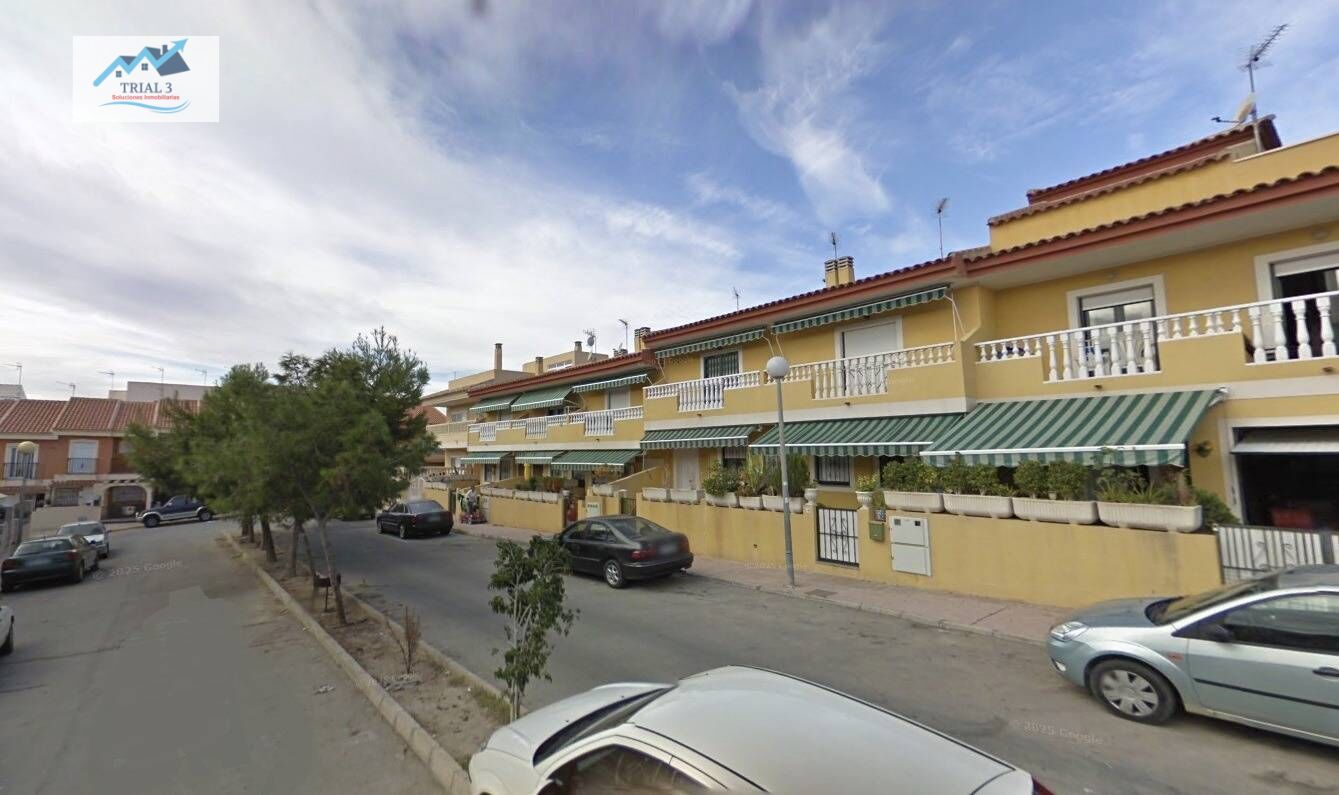 Exterior view of Single-family semi-detached for sale in Mazarrón