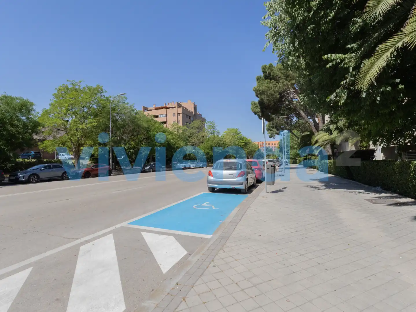 Parking of Flat for sale in Madrid  with Air Conditioner, Heating and Terrace