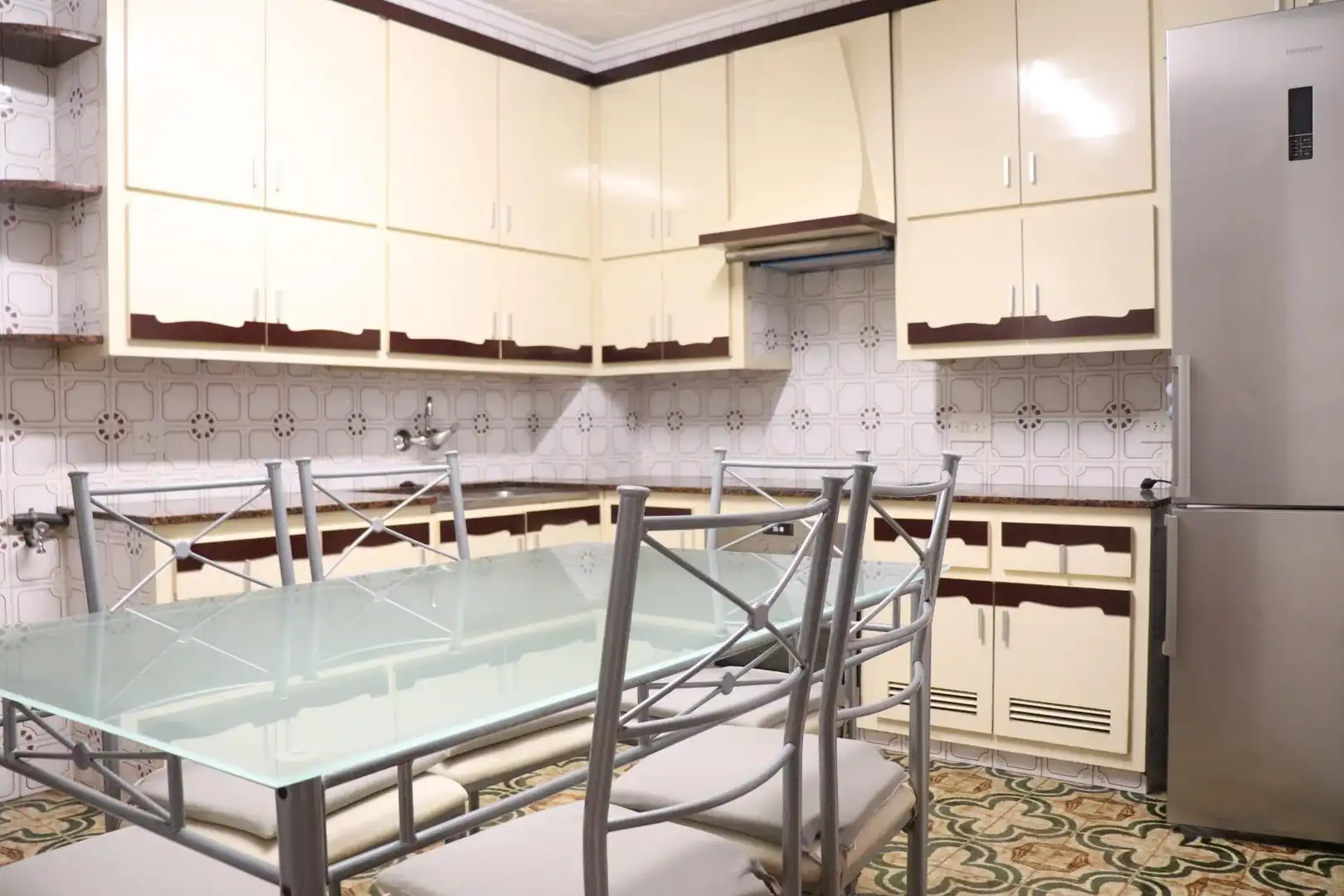 Cocina de Piso de alquiler en Elche / Elx con Aire acondicionado, Amueblado y Balcón