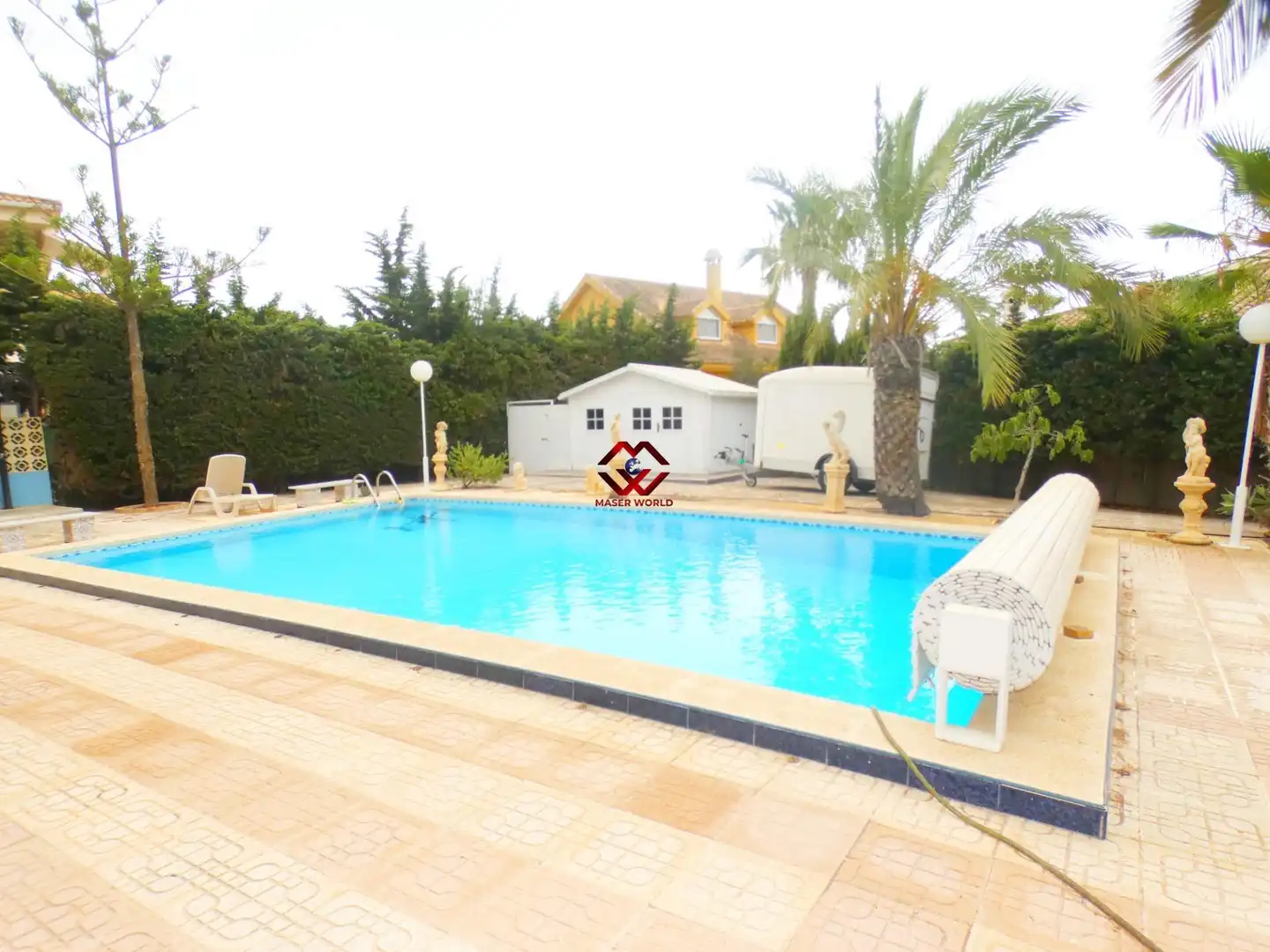 Swimming pool of Houses for sale in Cartagena  with Private garden, Terrace and Storage room