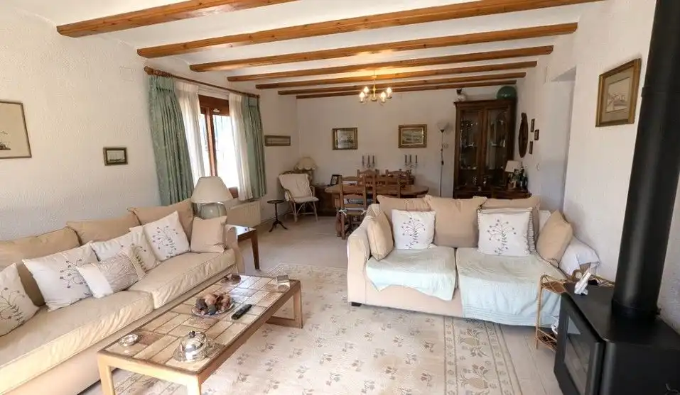 Living room of Houses for sale in Jávea / Xàbia  with Heating and Swimming Pool