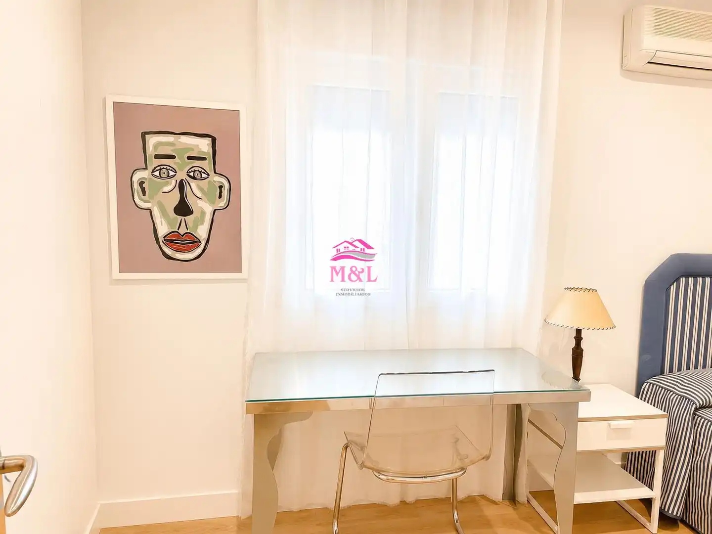 Habitación de Apartamento de alquiler en Mérida con Aire acondicionado, Terraza y Amueblado