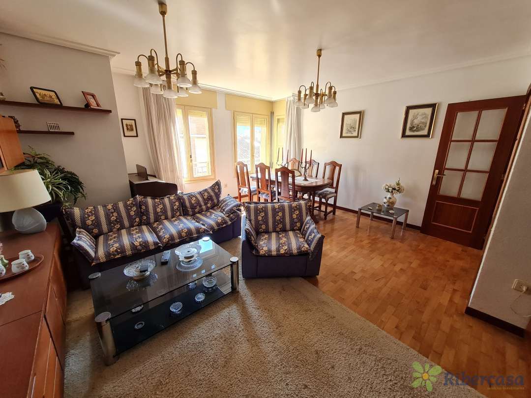 Living room of Flat for sale in Cervera del Río Alhama  with Air Conditioner, Heating and Terrace