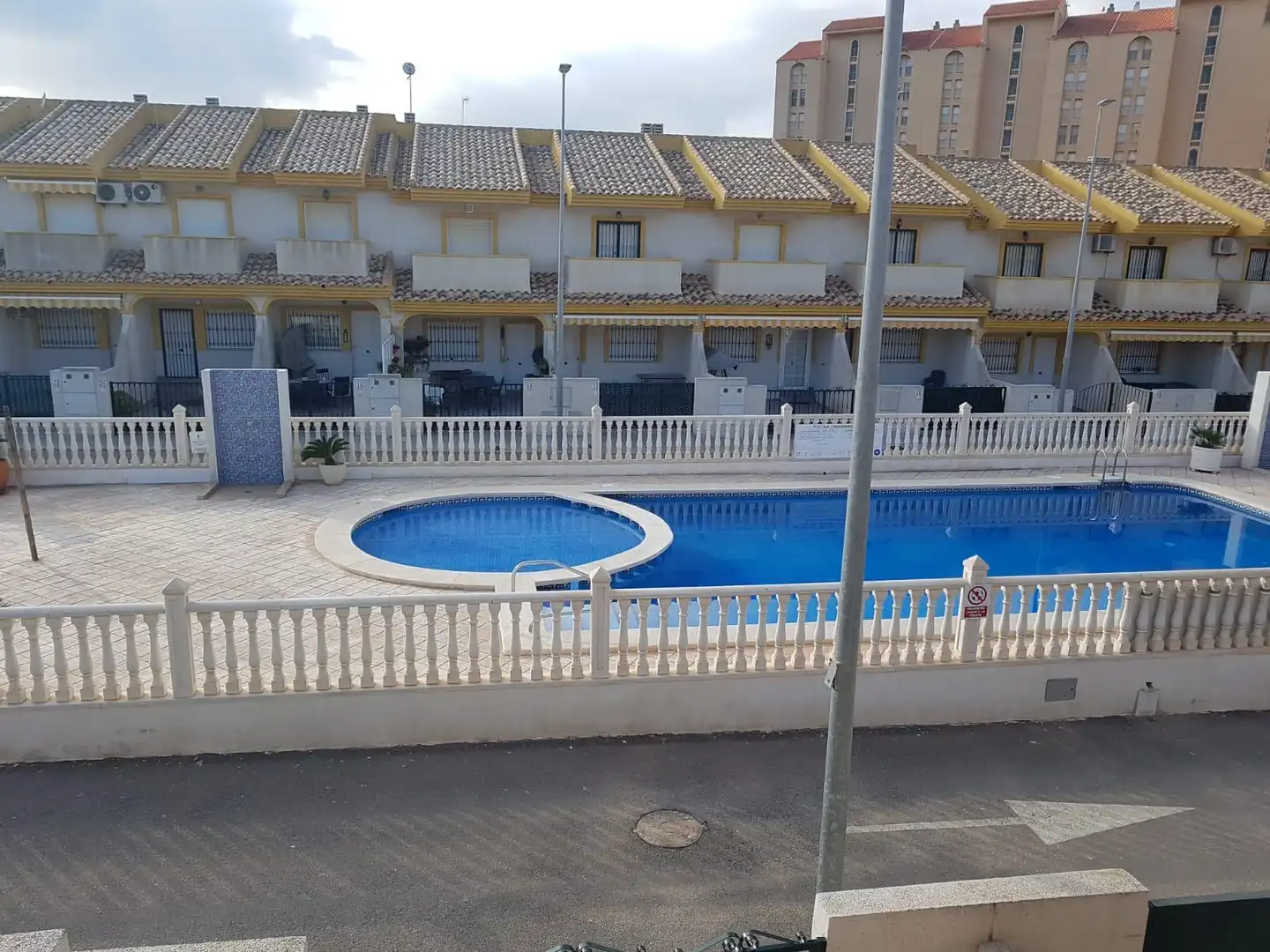 Schwimmbecken von Maisonette zur Miete in Cartagena mit Klimaanlage, Heizung und Terrasse