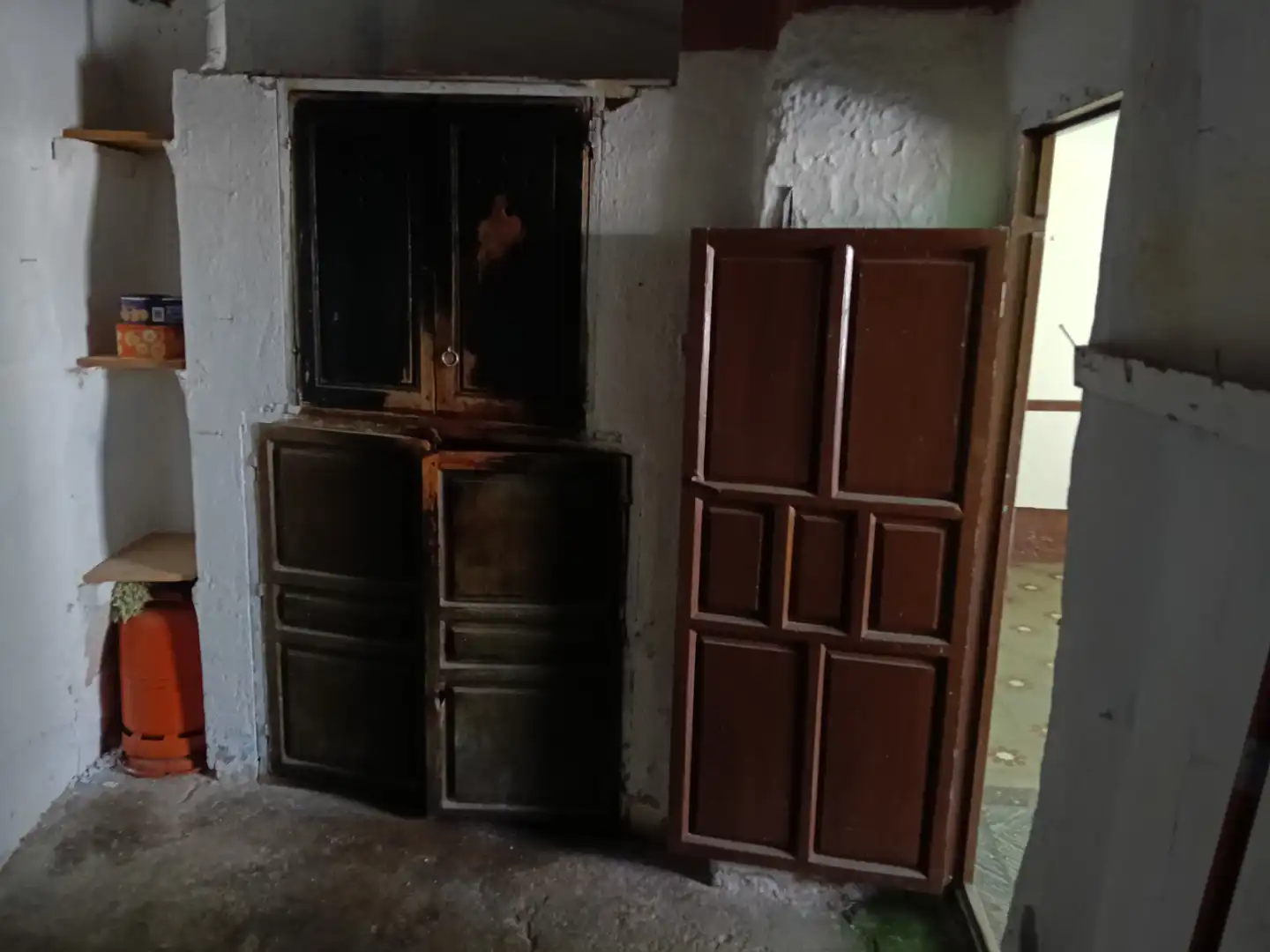 Cocina de Casa adosada en venta en Válor con Terraza, Trastero y Horno