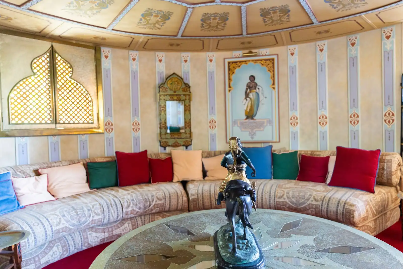 Wohnzimmer von Country house zum Verkauf in Benahavís mit Terrasse und Möbliert
