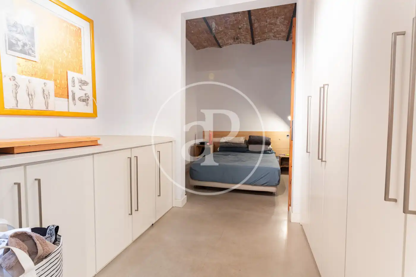 Bedroom of Flat for sale in Barcelona  with Air Conditioner, Heating and Terrace