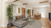 Sala d'estar de Apartament en venda en  Barcelona Capital amb Aire condicionat, Calefacció i Parquet