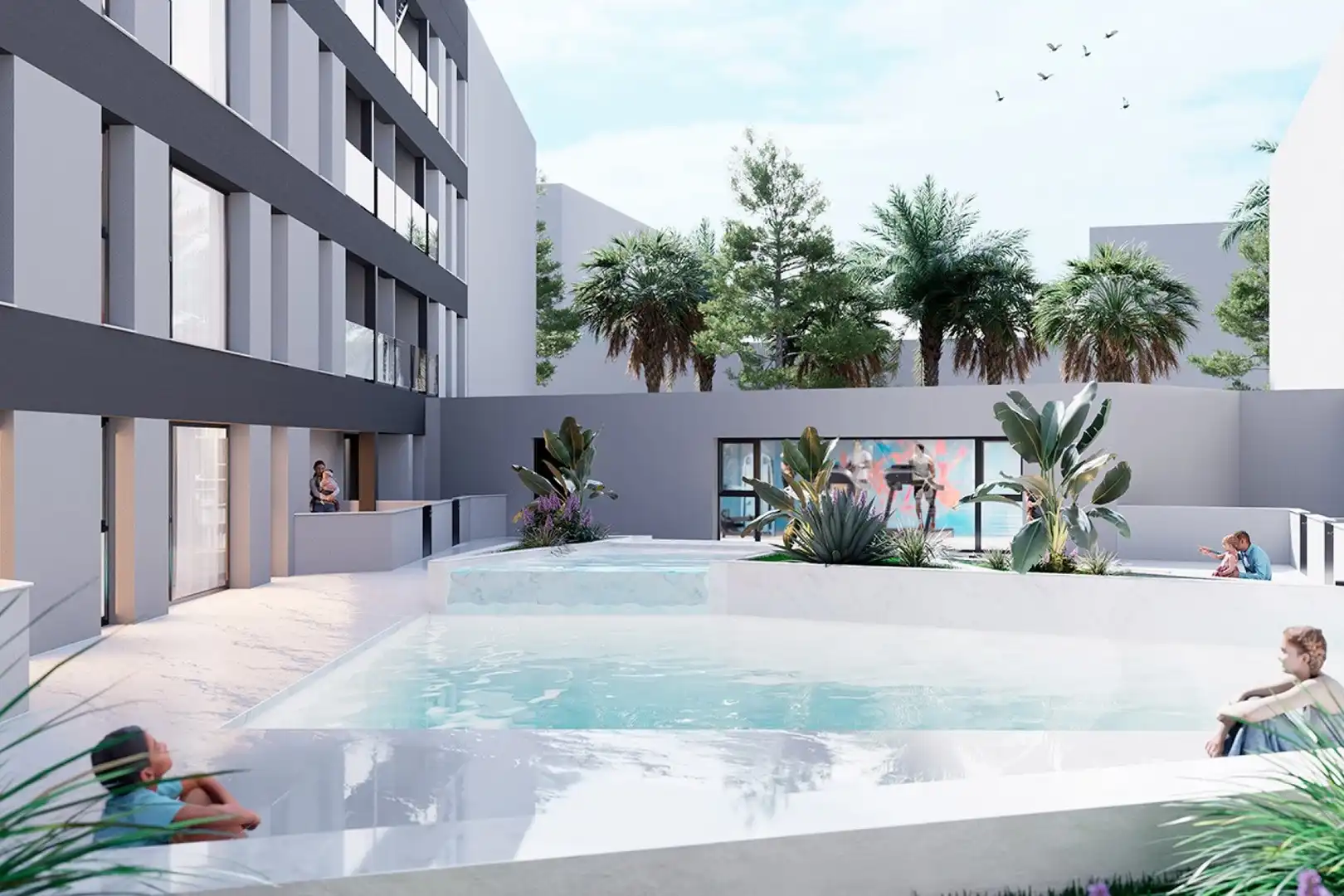 Piscina de Piso en venta en San Pedro del Pinatar con Aire acondicionado, Calefacción y Terraza