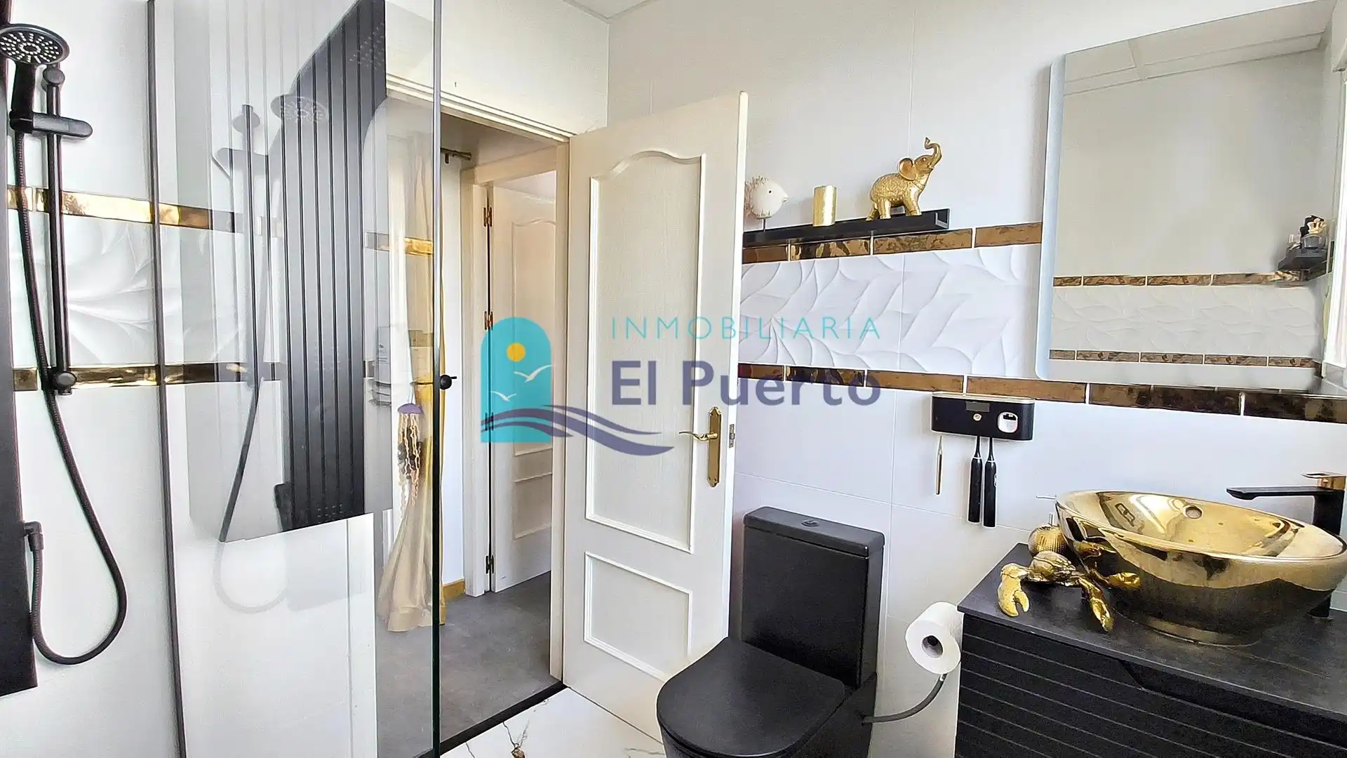 Baño de Casa o chalet en venta en Mazarrón con Aire acondicionado, Calefacción y Terraza