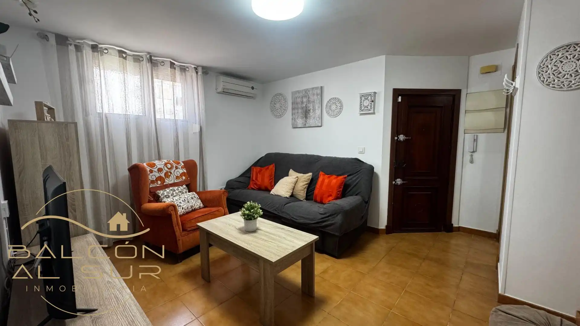 Sala de estar de Piso en venta en Rota con Aire acondicionado