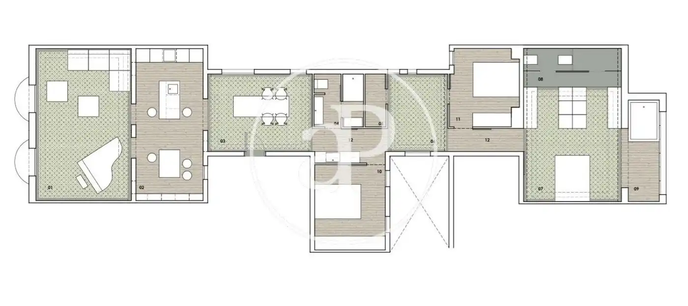 Piso en venta en Barcelona con Aire acondicionado, Calefacción y Amueblado