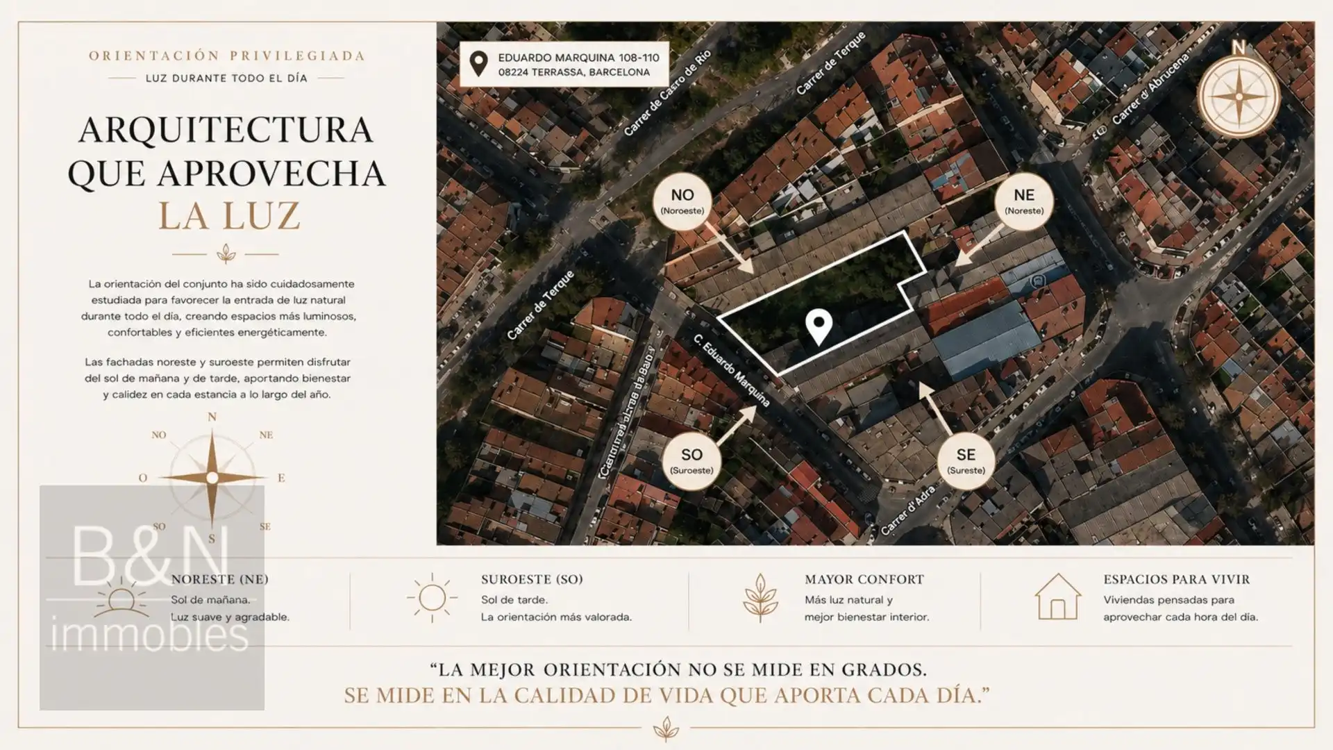 Vista exterior de Pis en venda en Terrassa amb Piscina i Balcó