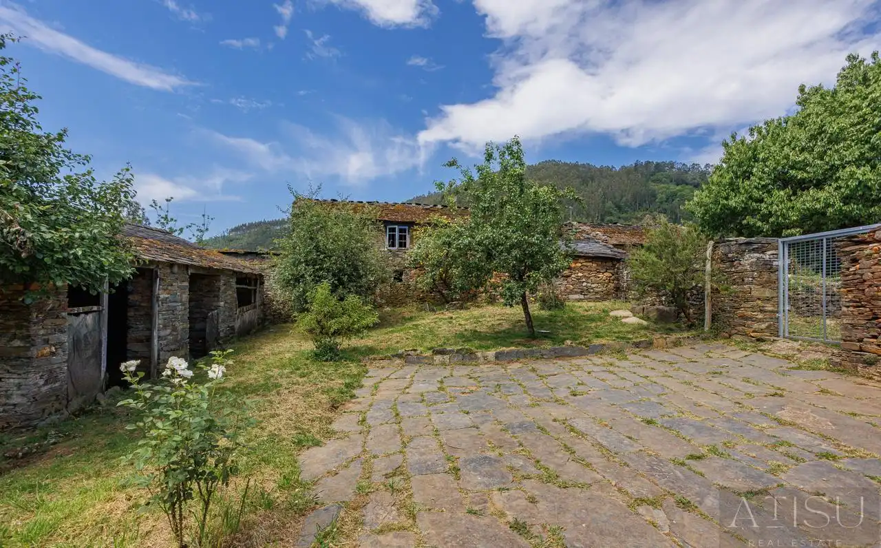 Vista exterior de Finca rústica en venda en A Pontenova  