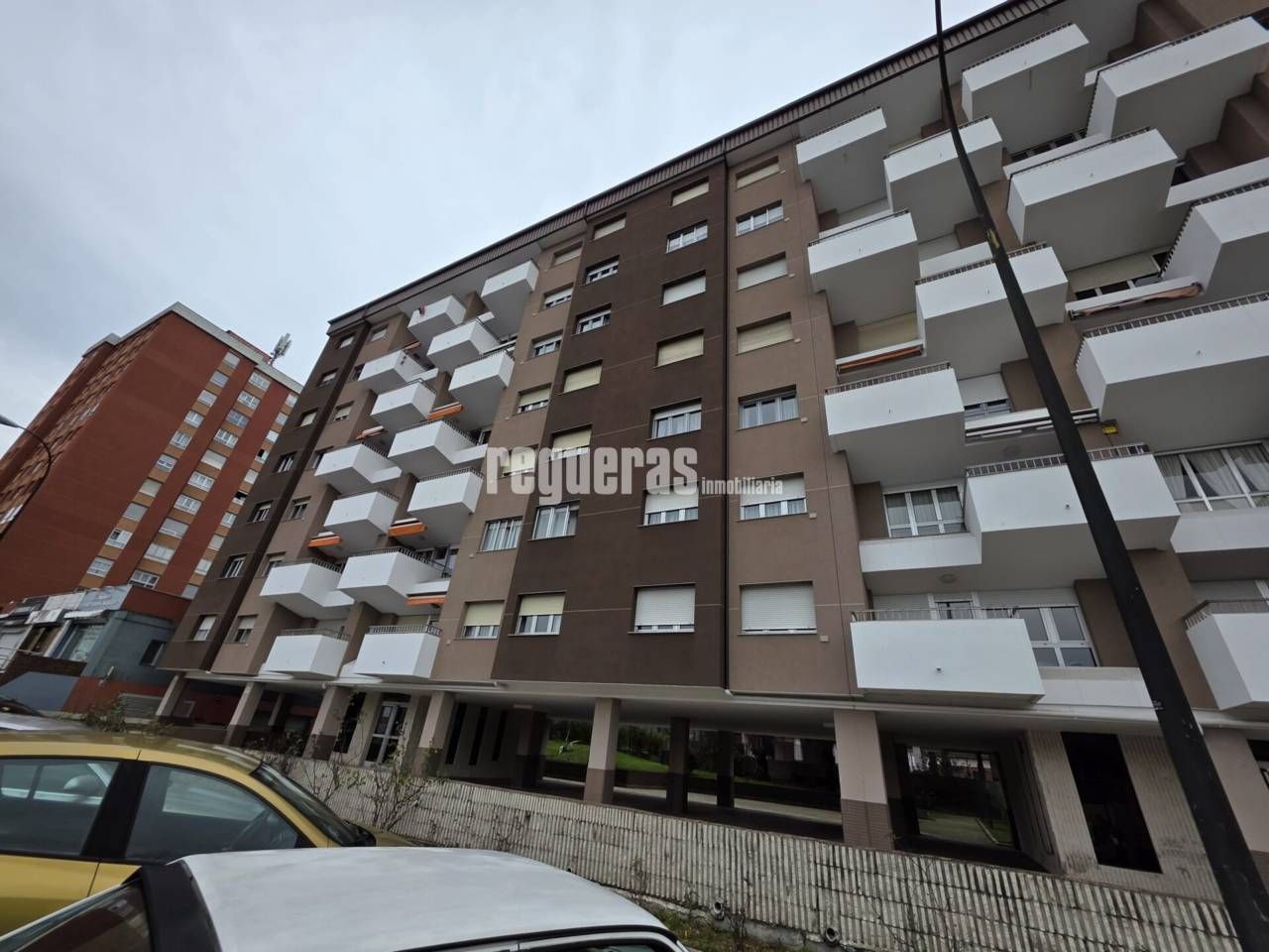 Exterior view of Flat for sale in Avilés  with Heating, Parquet flooring and Terrace