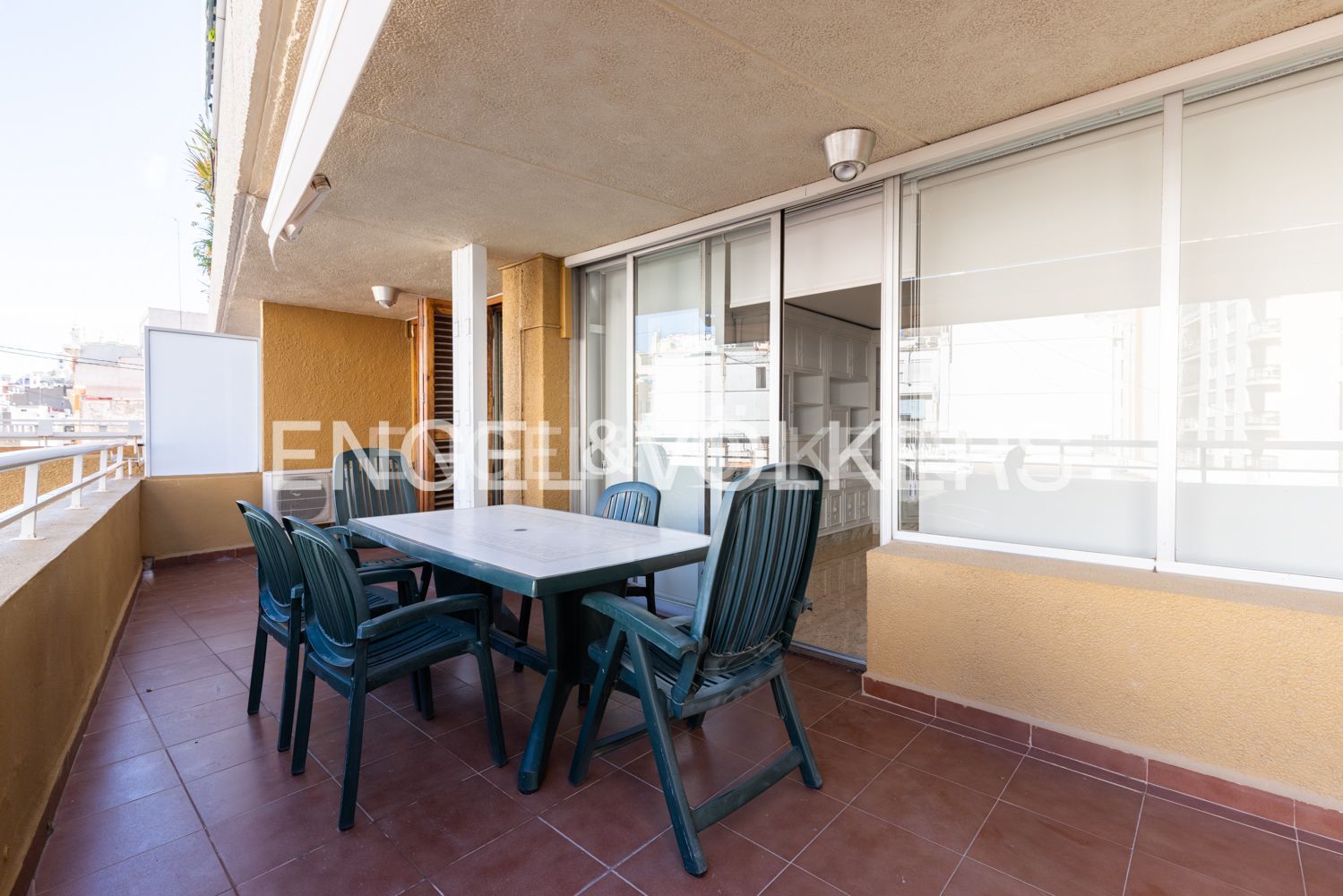 Terrassa de Apartament de lloguer en  Valencia Capital amb Aire condicionat, Calefacció i Terrassa