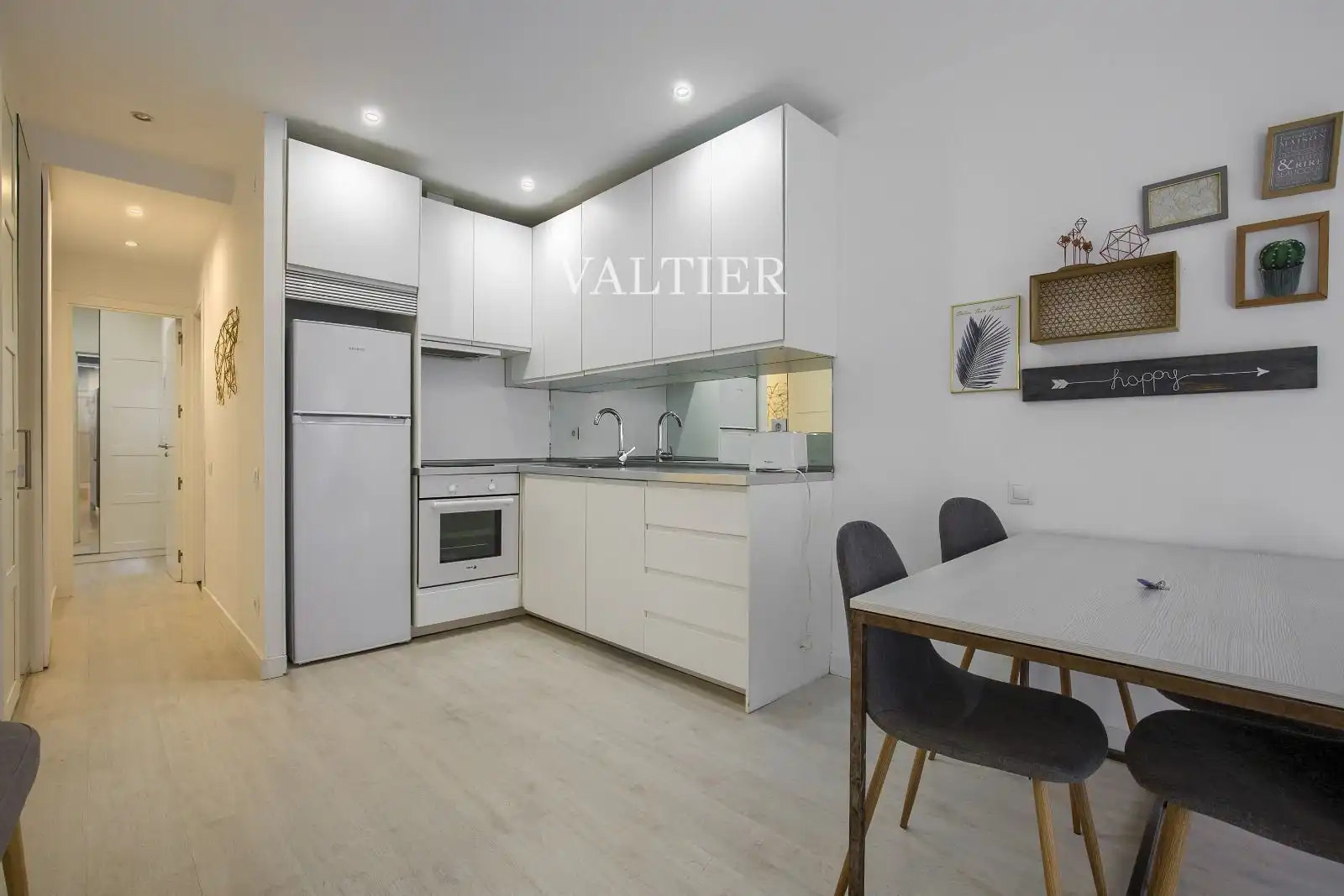 Cocina de Piso de alquiler en Madrid con Aire acondicionado y Amueblado