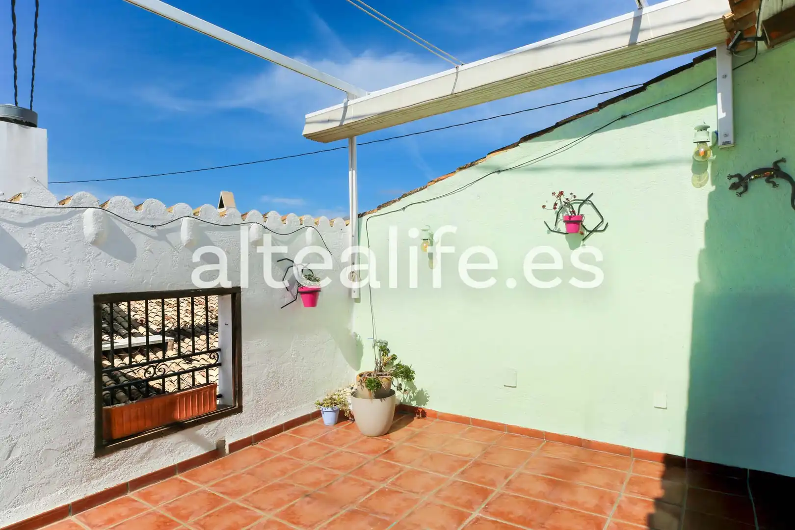 Vista exterior de Casa adosada en venta en Altea con Aire acondicionado, Terraza y Balcón