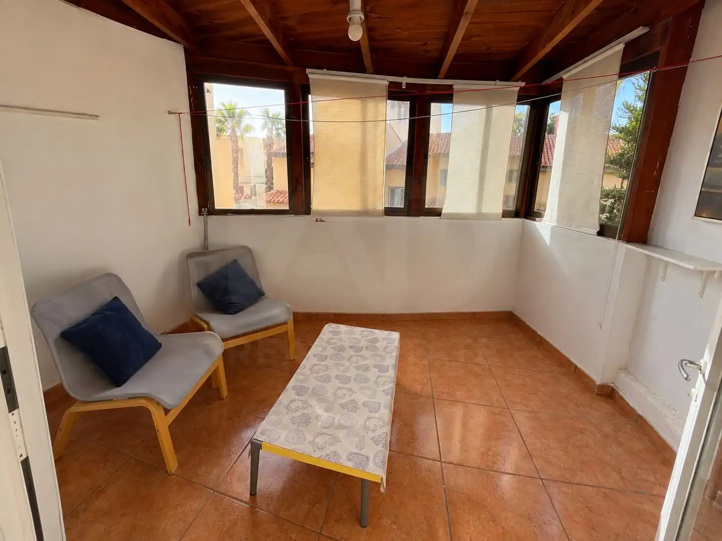 Balcony of Flat for sale in Parque Holandés