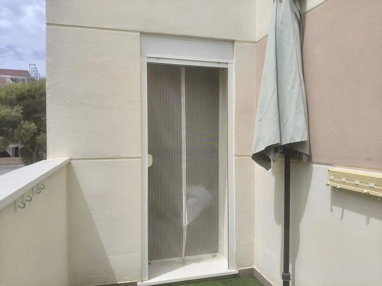 Terraza de Piso de alquiler en Málaga con Terraza, Amueblado y Piscina comunitaria