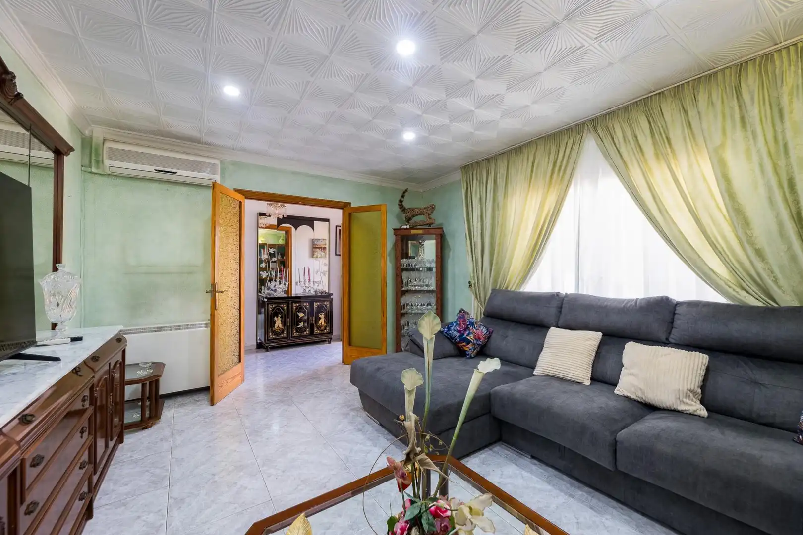 Sala de estar de Casa o chalet en venta en Llucmajor con Aire acondicionado, Calefacción y Jardín privado