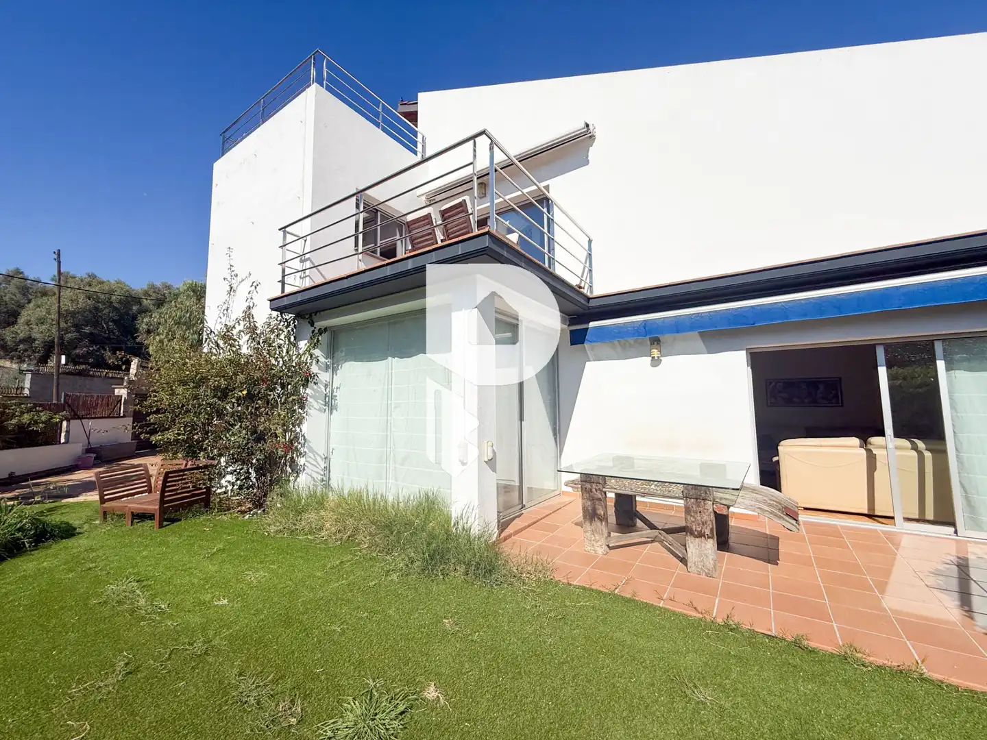 Exterior view of Houses for sale in Castelldefels  with Air Conditioner, Heating and Terrace