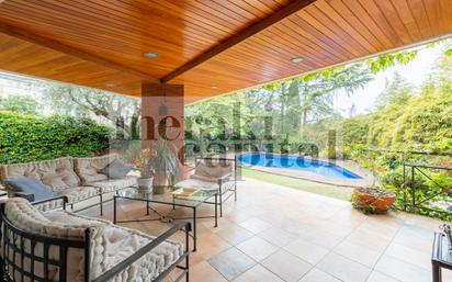 Garden of House or chalet for sale in Sant Cugat del Vallès  with Air Conditioner, Heating and Private garden