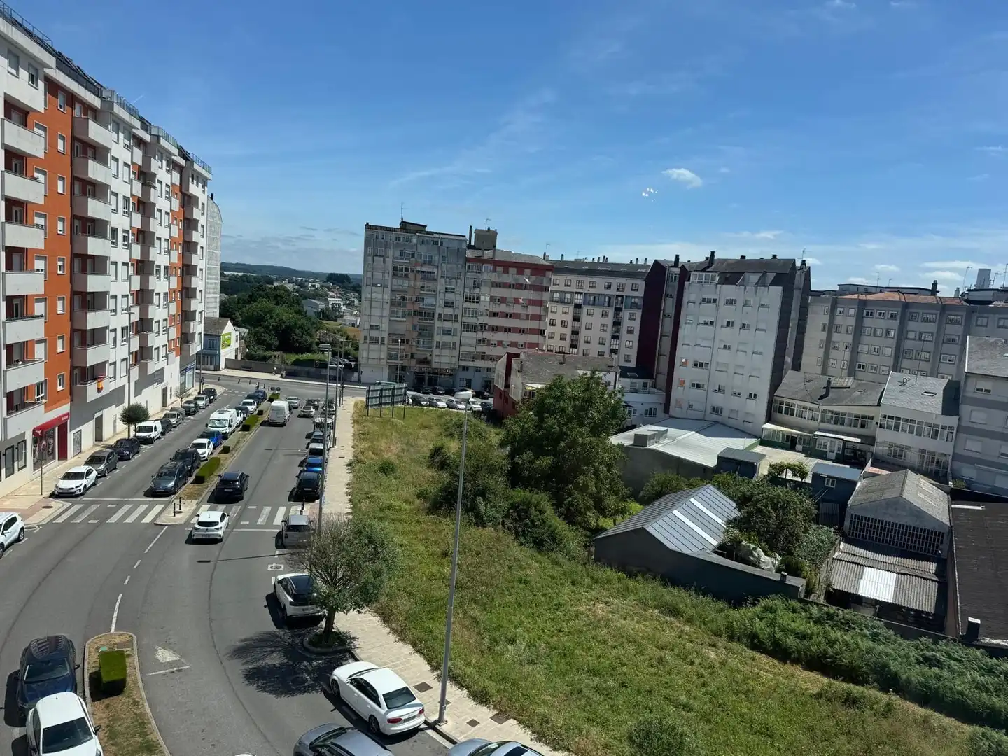 Vista exterior de Dúplex en venda en Lugo amb Calefacció, Terrassa i Traster