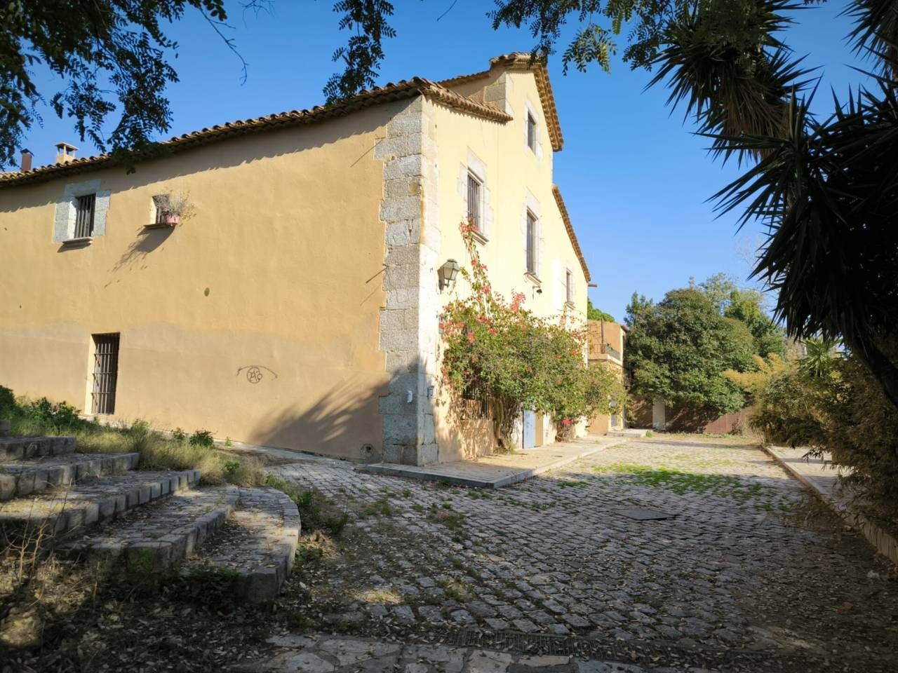 Exterior view of Country house for sale in Cabrils  with Private garden