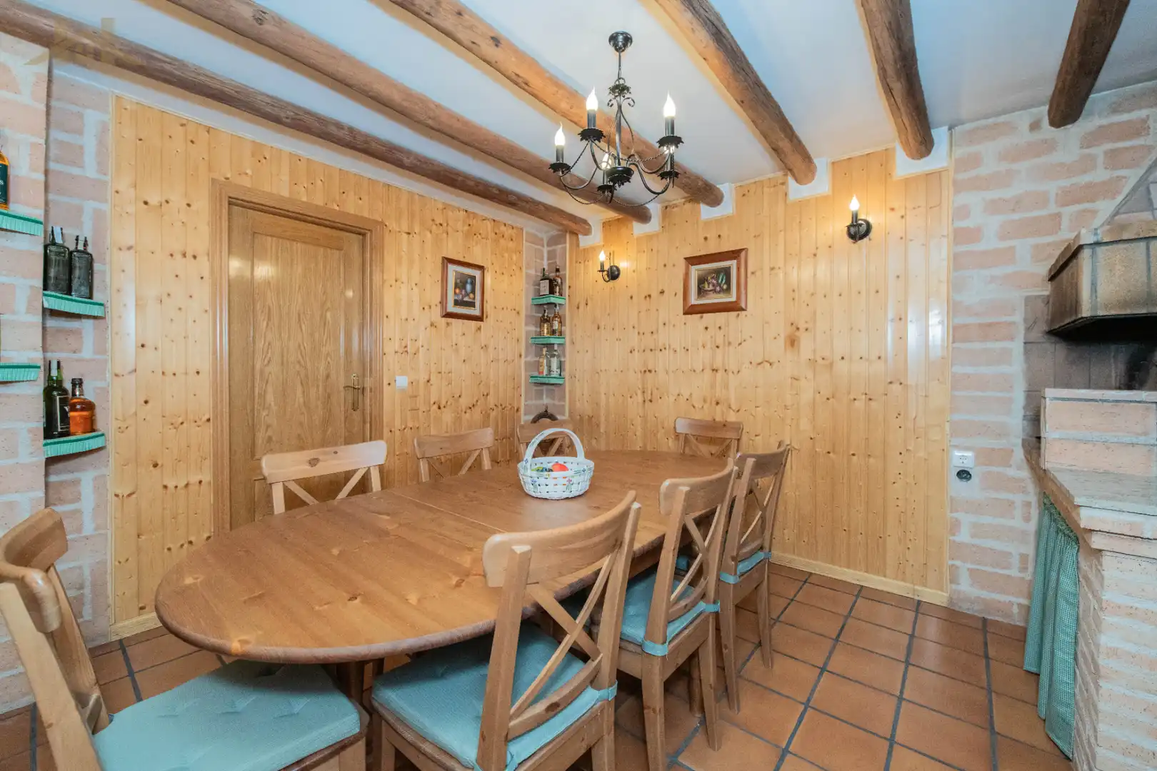 Comedor de Casa adosada en venta en Navalcarnero con Aire acondicionado, Calefacción y Jardín privado