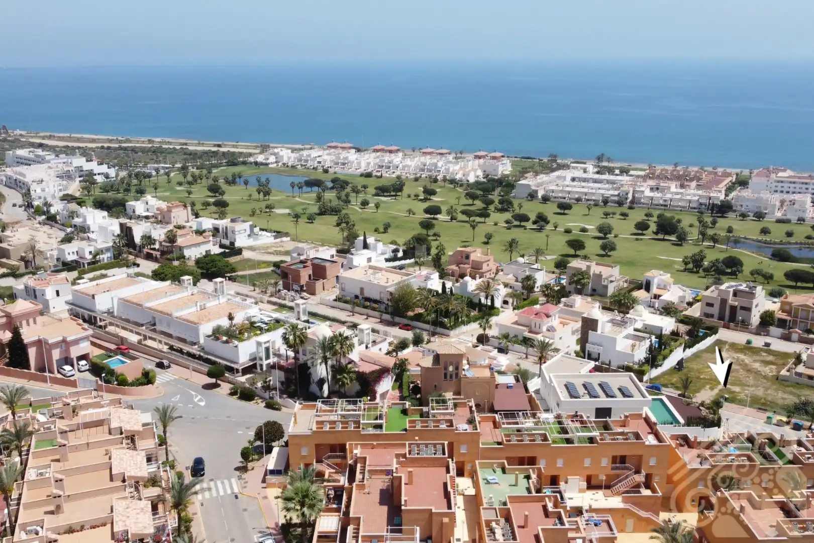 Vista exterior de Residencial en venda en Mojácar